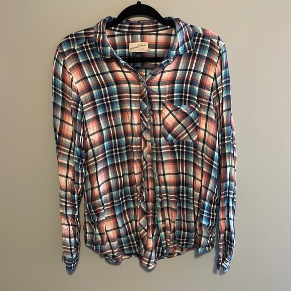 Universal Thread Tops Universal Thread Flannel Poshmark